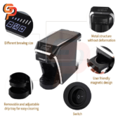 Máy pha cà phê tự động Chulux QF-CM823