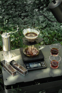Set 12 dụng cụ pha cà phê Pour over vali đựng