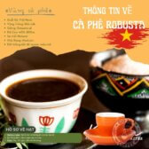 Cà phê nguyên hạt Natural Robusta Sẻ, Rang mộc, độ chín tự nhiên trên 98%, Hương vị tự nhiên
