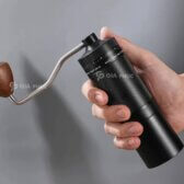 Cối xay cà phê Espresso bằng Tay GP02S 180 click bằng thép không gỉ 420 CNC nguyên khối 7 cách