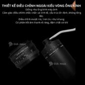 Cối xay cà phê Espresso bằng Tay GP02S 180 click bằng thép không gỉ 420 CNC nguyên khối 7 cách