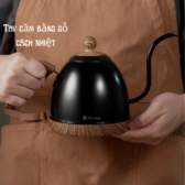Ấm điện cổ ngỗng  pour over dung tích 600ml, màng hình chỉnh cám ứng,chức năng giư nhiệt,tự ngắt khi đun sôi và cạn nước