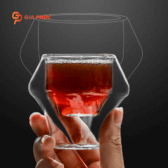 Cốc 60ml 2 Lớp Thủy Tinh Borosilicat Cao Cấp,Cách nhiệt,Chịu nhiệt