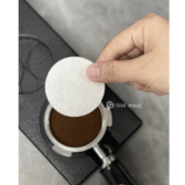 Giấy lọc phê tròn 51mm 53mm 58mm| Puck Screen | Hộp 100 tờ | Bột gỗ tự nhiên