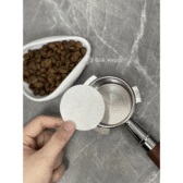 Giấy lọc phê tròn 51mm 53mm 58mm| Puck Screen | Hộp 100 tờ | Bột gỗ tự nhiên