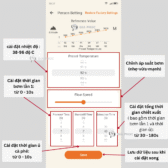 Máy Pha cà phê Espresso Cera+ PCM03S-Max chỉnh qua app điện thoai | Cera+ | Rổ lọc 58mm | 20bar | Pin 13500mAh