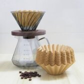 Giấy Lọc Cà Phê Kalita Wave | Size 155/5mm | Bột Gỗ Tự Nhiên| 100 tờ/bịch