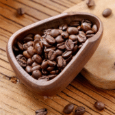 Khay định lượng  hạt cà phê bằng gỗ Sapele | dụng cụ đong hạt cà phê | đĩa/cốc đo lường hạt cà phê bằng gỗ