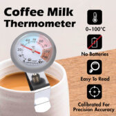 Nhiệt Kế Đo Nhiệt Độ Sữa, Cà Phê Cao Cấp Thermometer - Không Dùng Pin, Độ Chính Xác Cao 1 Nhiệt Kế Đo Nhiệt Độ Sữa, Cà Phê Cao Cấp Thermometer – Không Dùng Pin, Độ Chính Xác Cao