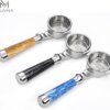 Tay Cầm Espresso Bottomless 58mm MUVNA | Basket Lưới lọc Mật Ong SUS304  |Cán Nhựa Resin Cao Cấp |Lucifer Portafilter