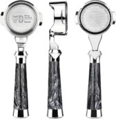 Tay Cầm Espresso Bottomless 58mm MUVNA | Basket Lưới lọc Mật Ong SUS304 |Cán Nhựa Resin Cao Cấp |Lucifer Portafilter 1 Tay Cầm Espresso Bottomless 58mm MUVNA | Basket Lưới lọc Mật Ong SUS304 |Cán Nhựa Resin Cao Cấp |Lucifer Portafilter