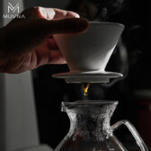 Phễu pha Cà Phê Pour over MUVNA Bằng Gốm Sứ V60 | XingWo ceramic filter cup 2 Phễu pha Cà Phê Pour over MUVNA Bằng Gốm Sứ V60 | XingWo ceramic filter cup