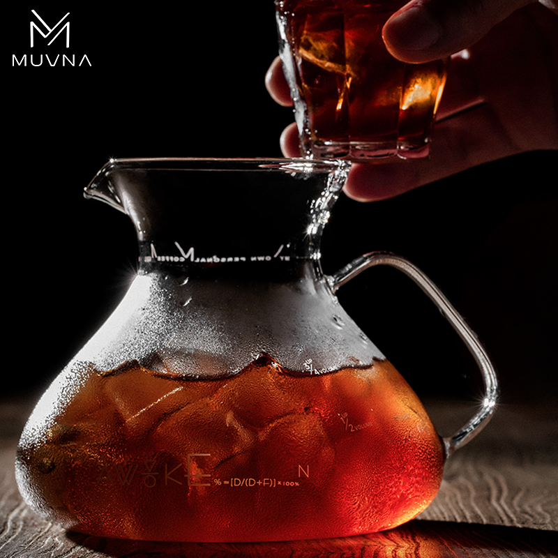 800主图6 Bình Thủy Tinh chia Cà Phê MUVNA Yingzhan sharing pot 450ML