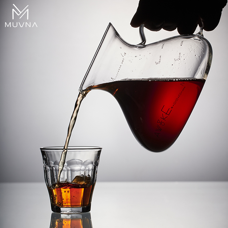 800主图9 Bình Thủy Tinh chia Cà Phê MUVNA Yingzhan sharing pot 450ML