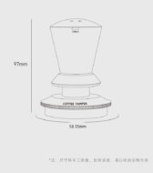 Tamper Điện MUVNA 58.35mm | Tuỳ chỉnh Lực 2-18kg | LCD Hiển thị lực nén | âm thanh cảnh báo | digital tamper T2678 10 Tamper Điện MUVNA 58.35mm | Tuỳ chỉnh Lực 2-18kg | LCD Hiển thị lực nén | âm thanh cảnh báo | digital tamper T2678
