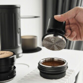 Tamper nén trợ lực 51mm & 58.35mm | Lực nén Lò xo 15 lb và 30Ib | Âm thanh báo lực |Impact Espresso Tamper
